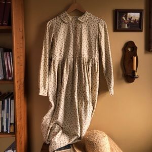 *Reserved For Gracie* Cottagecore Handmade Ditsy Floral Calico Prairie Dress
